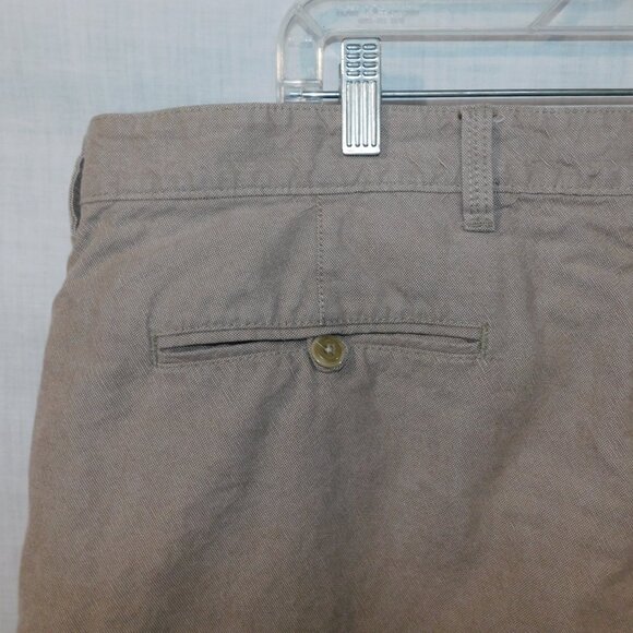 LL Bean Mens Standard Fit 40 Brown Tan Casual Shorts - Picture 7 of 9